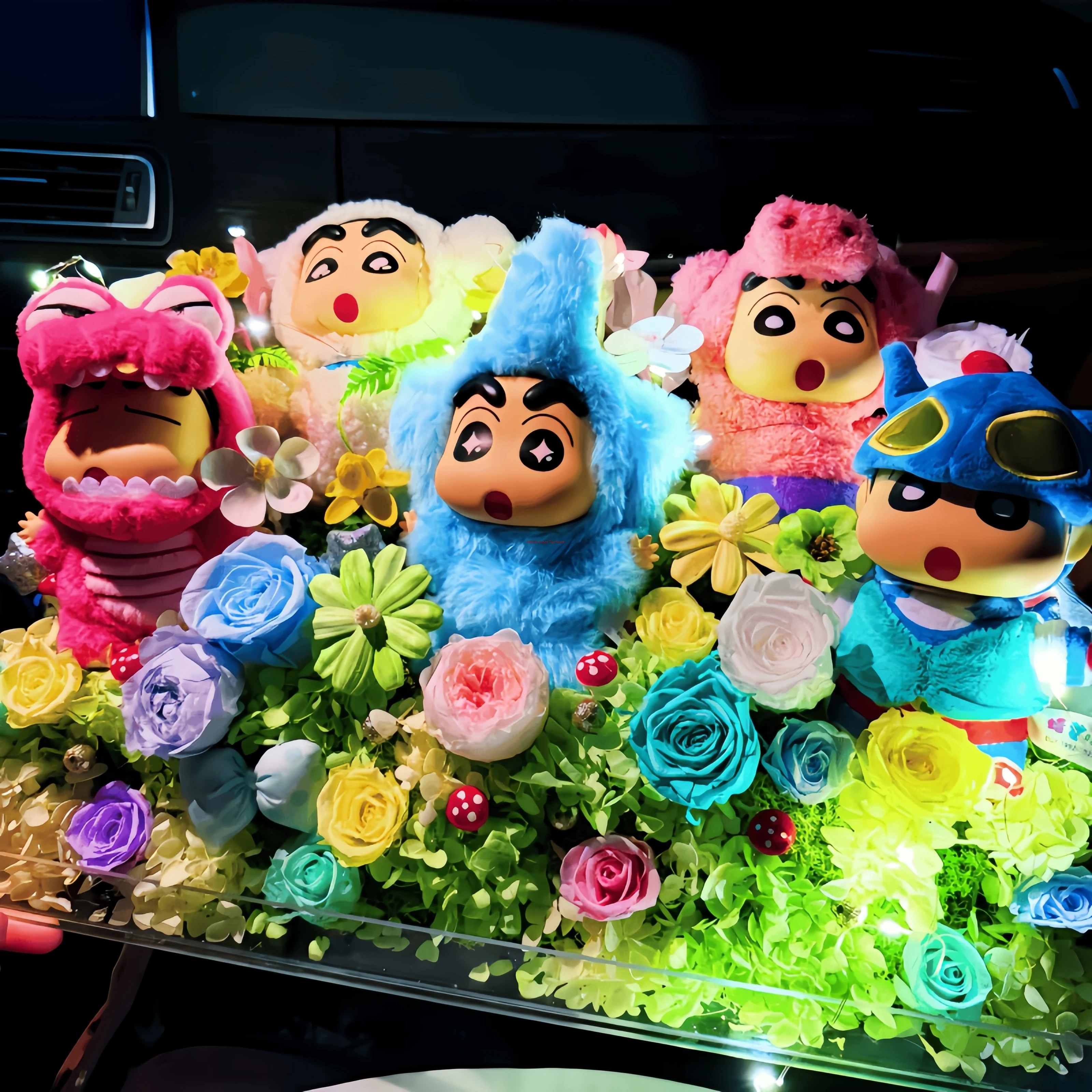 

TOPTOY Crayon Shinchan Blind Box Dress Up Party Vinyl Plush Doll Collectible Decor Ornament Toy Gift For Adult Friends Genuine