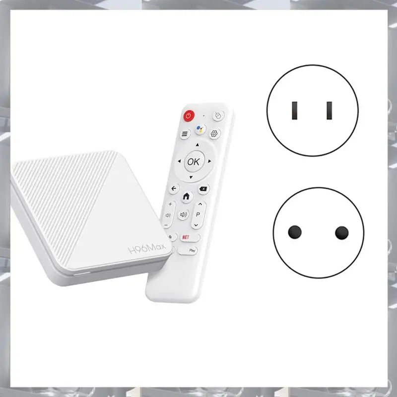 

Hot Selling-H96 MAX H313 Smart TV Box Android 14 Smart TV Box Android13 2GB 16GB Wifi6 BT 4K HD Google Voice Media Player,H96 MA