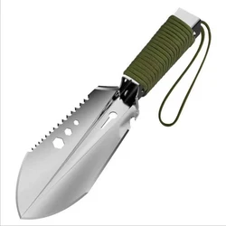Multifunctional Outdoor Ordnance Shovel Portable Small Hand Shovel Survival Camping Hiking Traveling Equipment Garden Tool