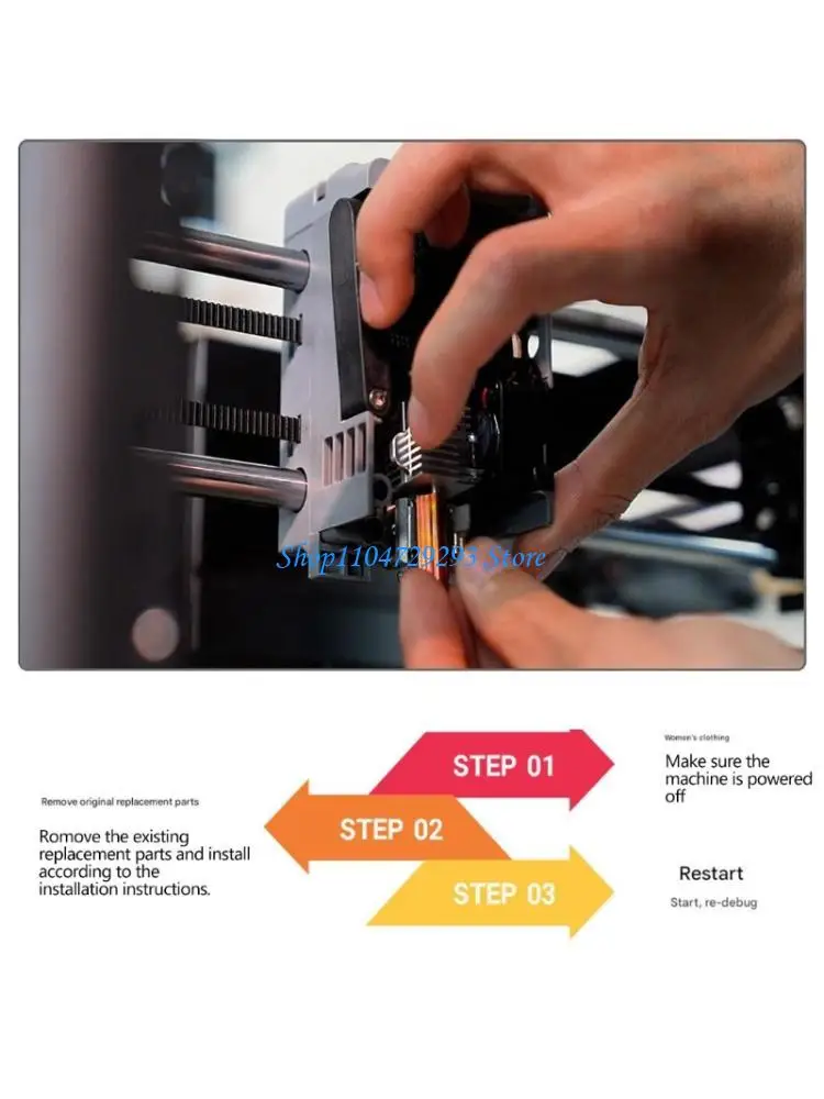 

Y2GD Набор из 4 насадок из закаленной стали разных размеров для повышения производительности 3D-печати, включая возможность