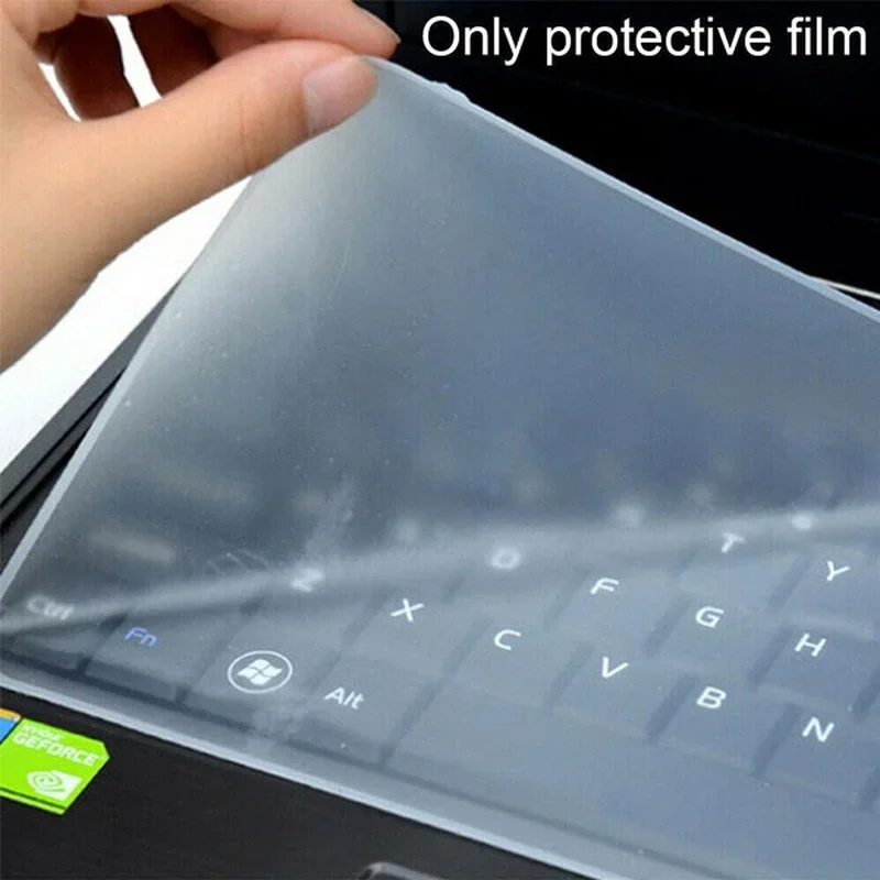 

New 1PC Universal Keyboard Cover For 12""-17"" Laptop Notebook Keyboard Film Computers Silicone Waterproof Protector Skin