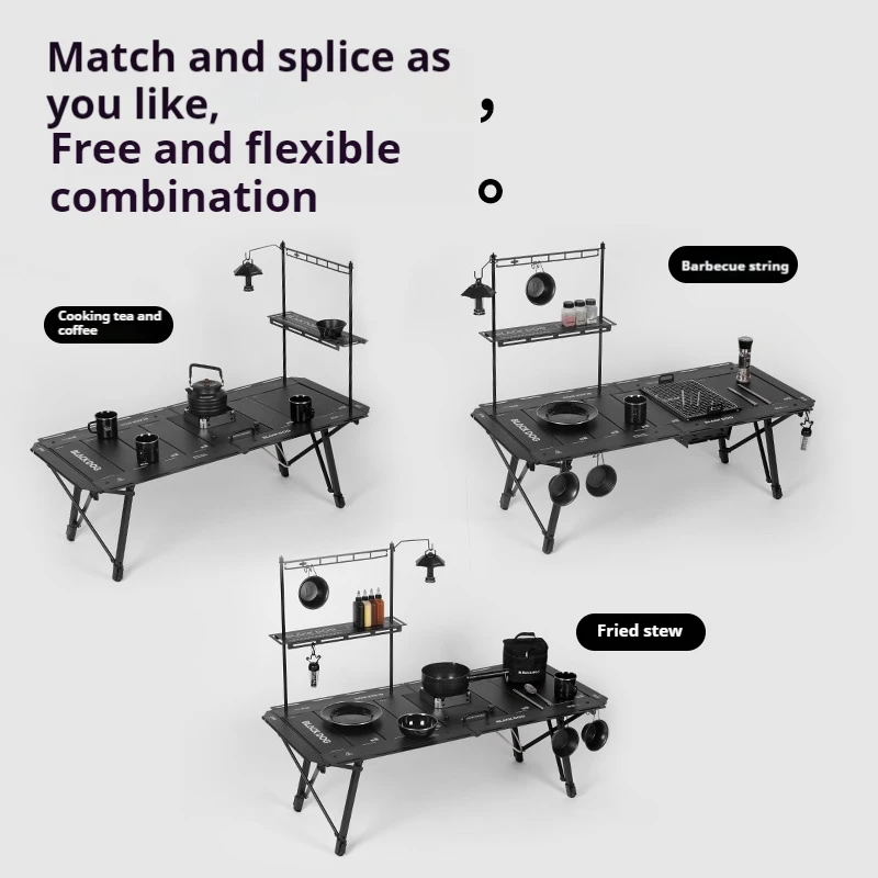 Naturehike BLACKDOG Camping Tactical Table Quick-Open Folding