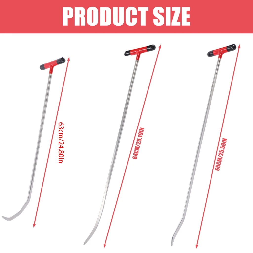 1 قطعة أداة خدمة قضيب إزالة خطاف تثبيت إصلاح دنت السيارة مصنوعة من سبائك الصلب القوية مناسبة للمرآب أو الاستخدام الخارجي #1