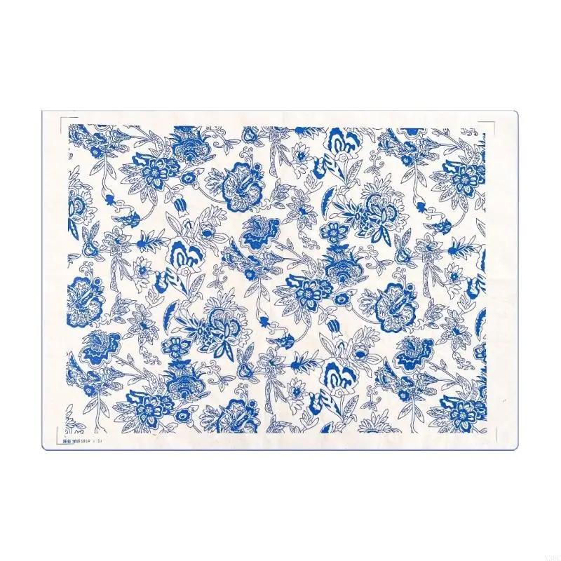 Handmade Ceramic Decoration Sticker Featuring Chinese Lucky Symbols And Nature Styles X3UC