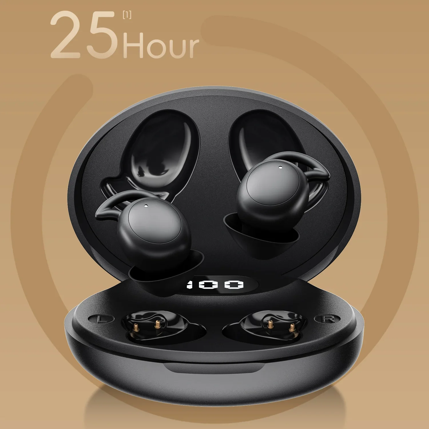 2024 Wireless Sleep Earbuds for Sleeping invisible Small Bluetooth Music Earphone Mini Comfortable for Side Sleeping Home Work