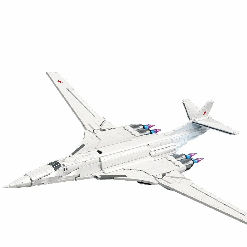 3470PCS Militaire Tu-160 Bommenwerper Bouwstenen Set Luchtmacht Straaljager Model Bricks Educatief Speelgoed Jongens Collectie Geschenken