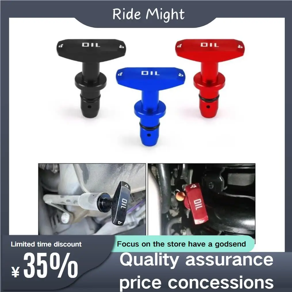 Universal Car Oil Dipstick Pull Handle Engine Oil Pullhandle Aluminum Billet Auto Replacement Modification Decoration tool