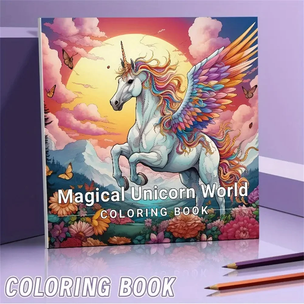 Art Coloring Book Original Upgraded Paper Thickened 22 Pages A Candy Bone Colorful Books Holiday Birthday Party Gift