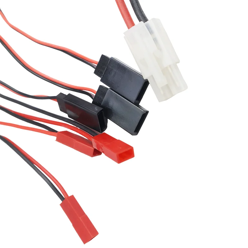 Nowy zestaw 3 szt. złącza JST Big Tamiya na wtyk bananowy 4.0mm z silikonowym kablem 15CM 30CM do akumulatorów RC Lipo, linia ładowania Imax B6, rozszerzenie