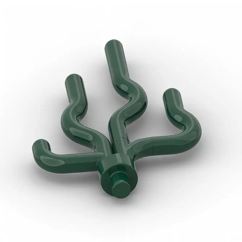 

10 шт. 30093 строительные блоки, детали для воды, травы, морских водорослей, морских водорослей, аквариум, пейзажные аксессуары