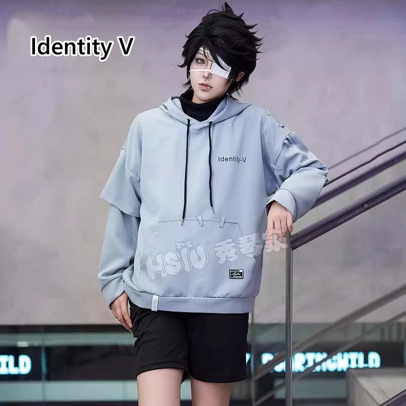 

Prisoner/ Luca Balsa Cosplay Game Identity V Costume Esports Hoodie Uniforms Anime Luca Balsa Role Play Clothing Party Suit