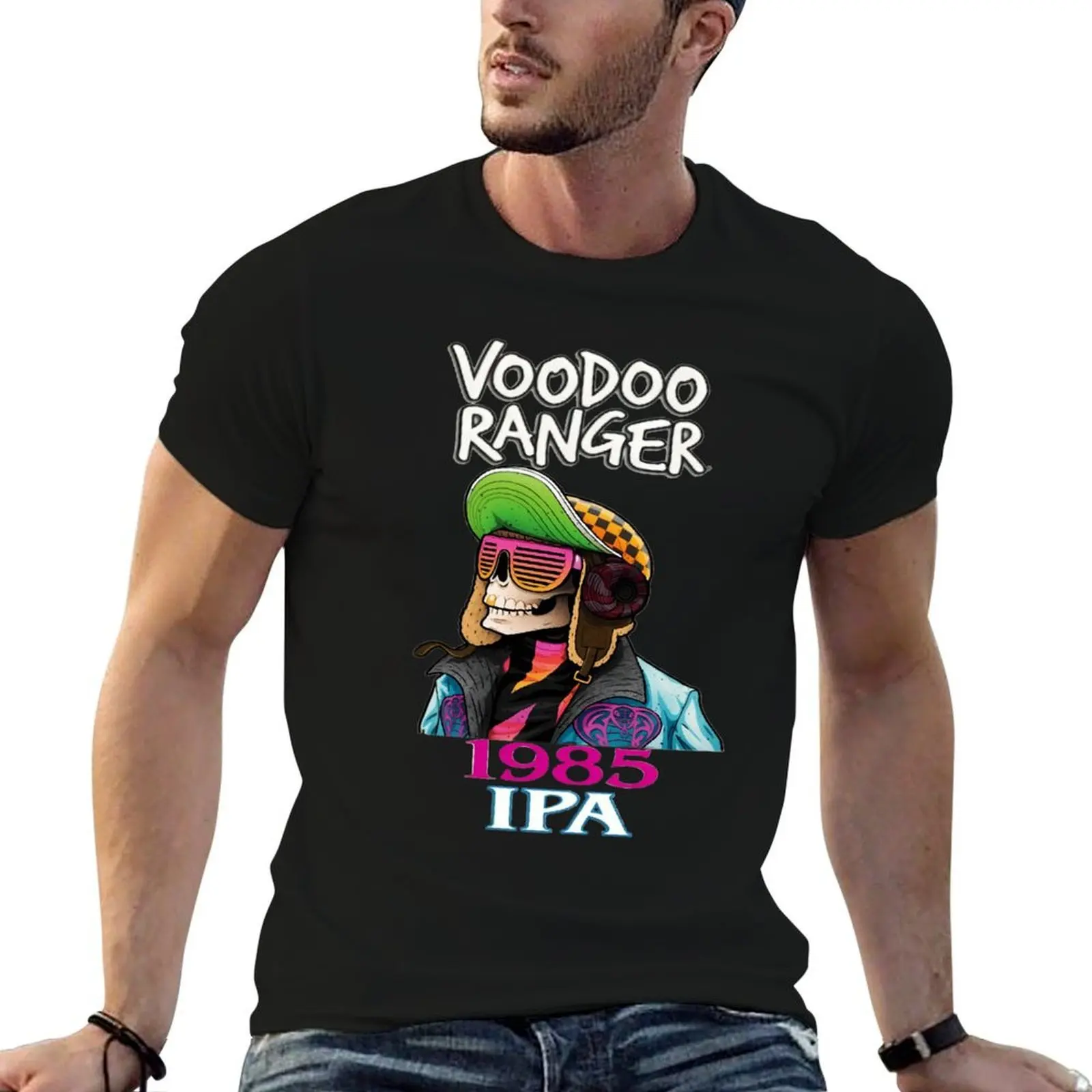 

Voodoo Ranger T-Shirt man t shirt summer anime t shirts oversize T-Shirt