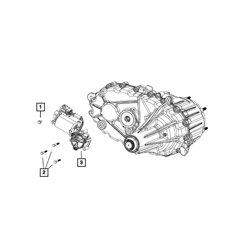 Original Genuine For 2011-20 RAM Transfer Case Gear Motor OEM# 68402358AA