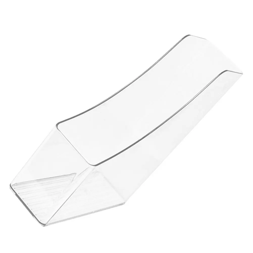 Transparent Acrylic Magazine File Holder Vertical File Organizer Clear Document Storage for Office Home School Desk