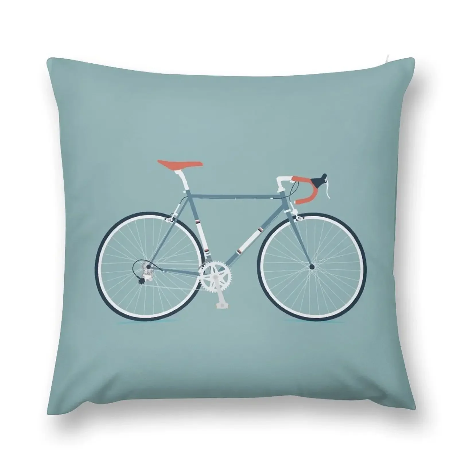 

Road Bike Throw Pillow Pillows Aesthetic autumn pillowcase christmas decorations for home 2025 christmas cushions covers pillow