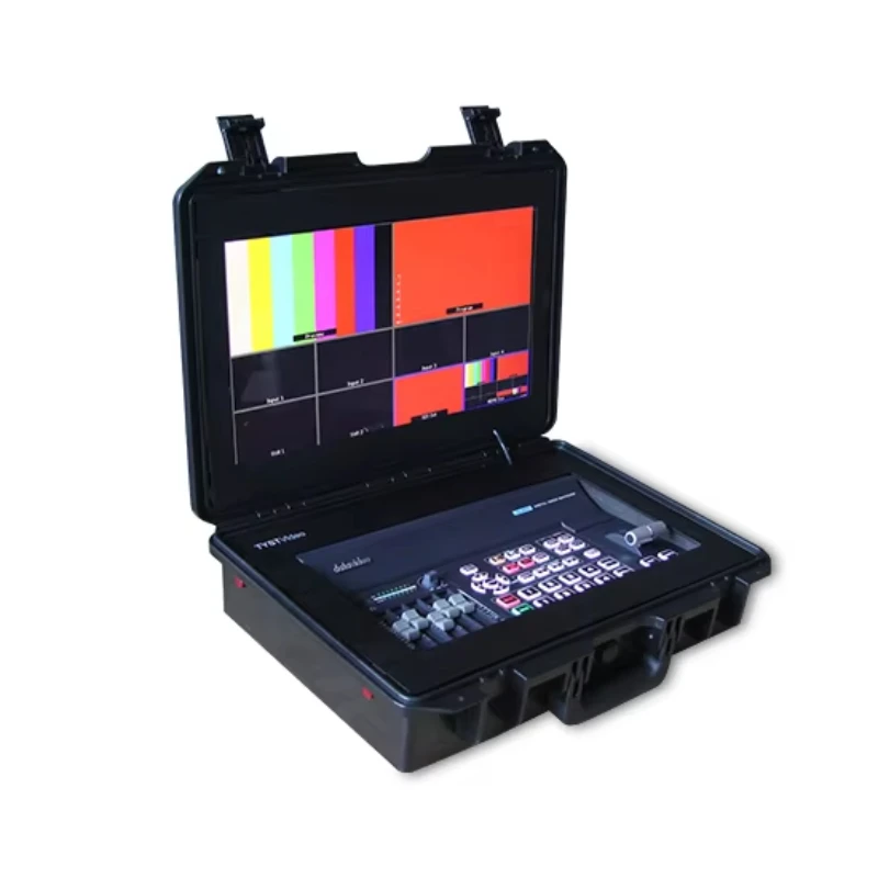 

The new TY-HS650 4-way guide switching system HD multi-camera video screen portable guide console