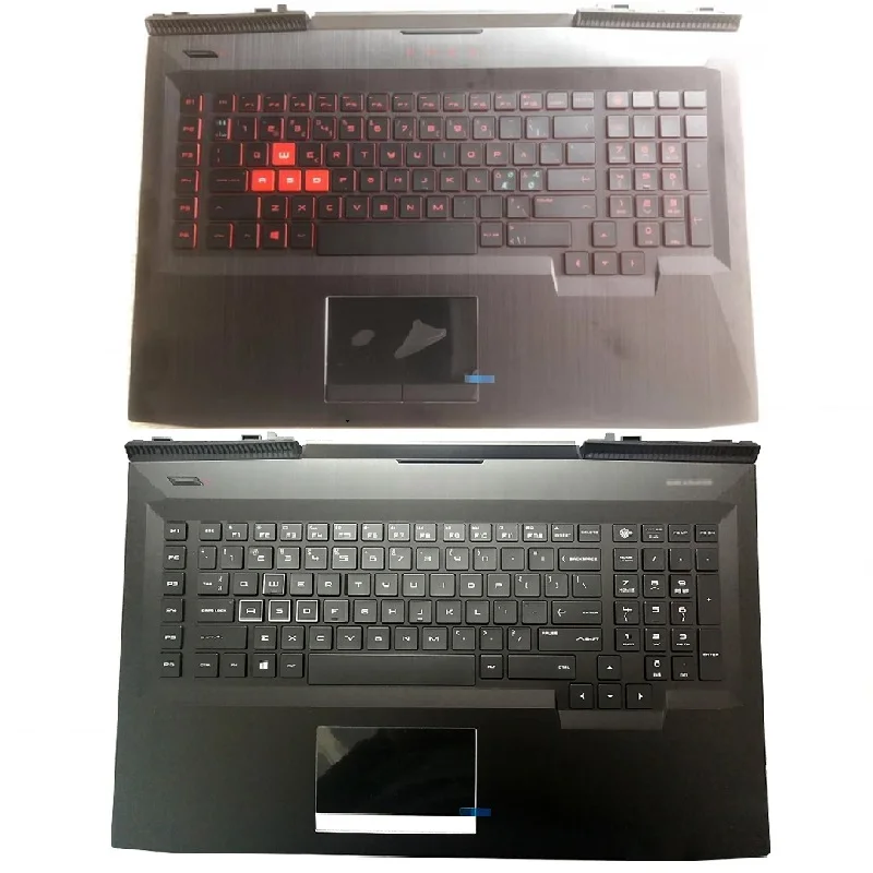 For HP OMEN 17-AN 17T-AN 17-AN000DX  17-an120nr 17-an198ms 931689-001 L14993-001 Palmrest Upper Case US Backlit keyboard