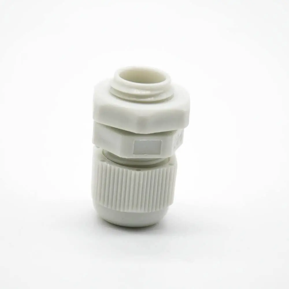 conector-de-cabo-a-prova-d'Agua-m12-com-rosca-metrica-junta-de-vedacao-em-plastico-nylon