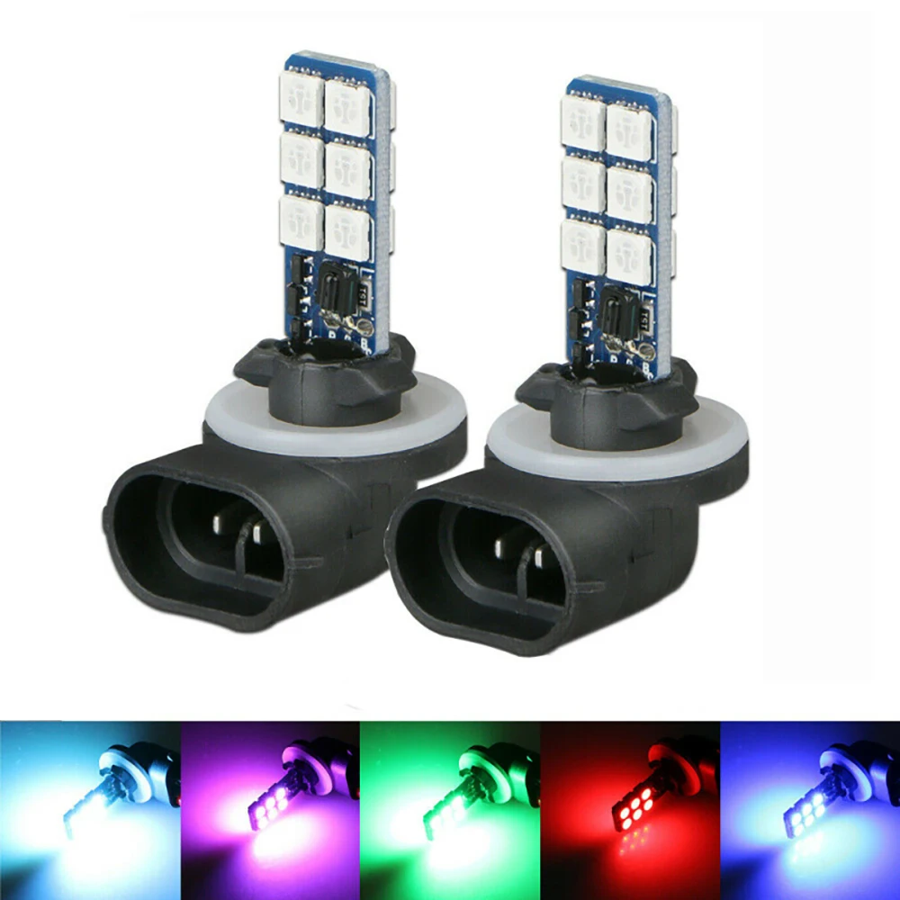 لمبة أضواء الضباب لوقوف السيارات، والنسخ الاحتياطي، والقيادة الليلية، والقيادة في الطقس الضبابي وأضواء النهار الجري، وما إلى ذلك