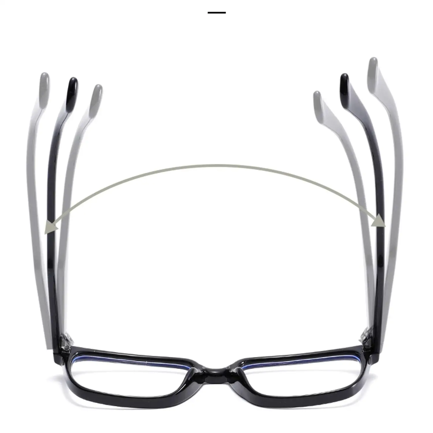 KAROS Large FrameNew Butterfly Fashion Design Women's Anti-Blue Light Glasses Customizable Prescription Photochromic 8441 #4