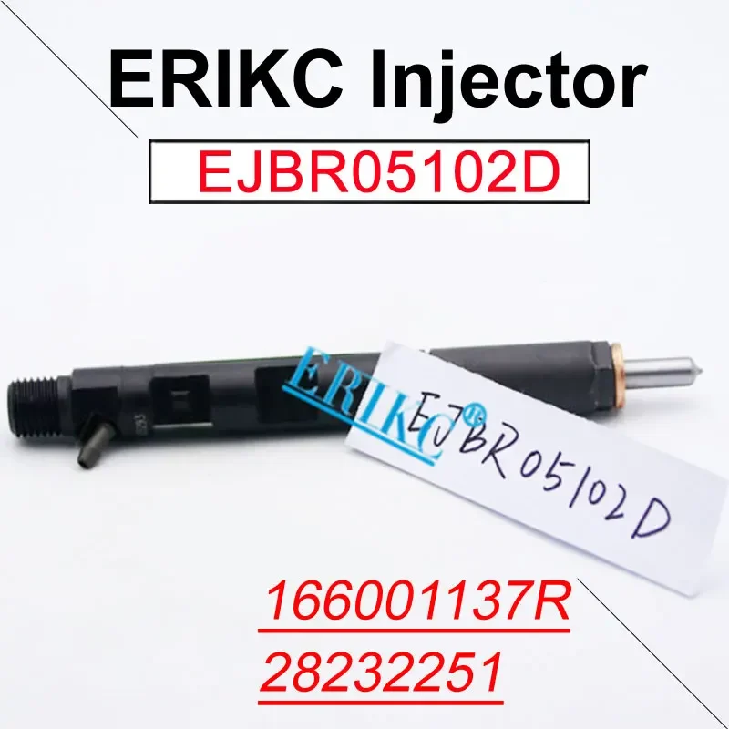 EJBR05102D New Common Rail Injector Assy 28232251 Diesel Injection Nozzle 166001137R for RENAULT DACIA LOGAN Sprayer R05102D