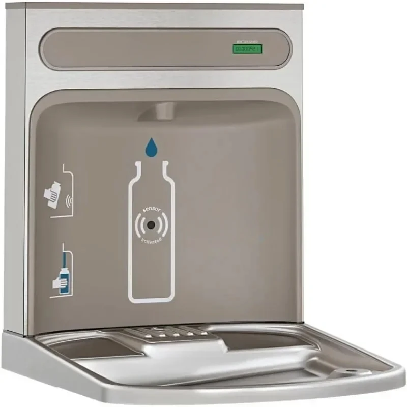 Bottle Filling Station, Stainless Steel Touchless, Sensor Activation for Easy Use Water Treatment Appliances