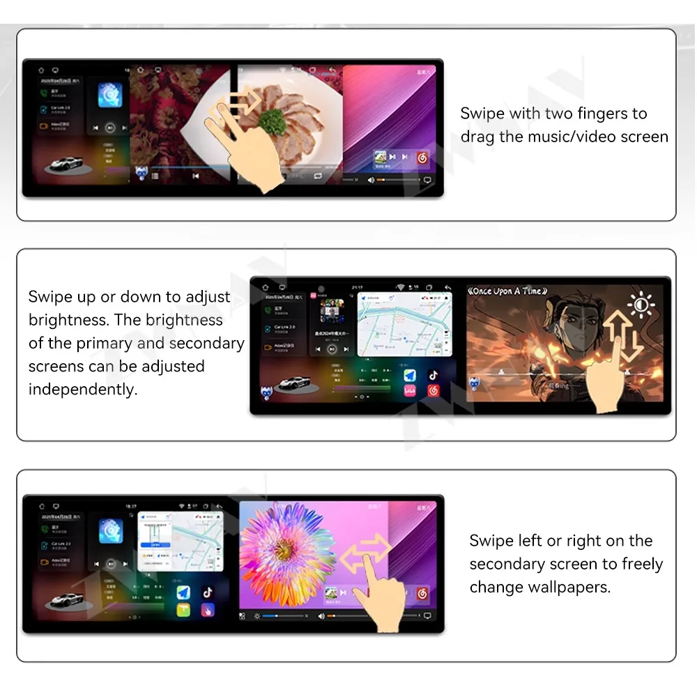 Doppio 10.1 ''Android 15 Per Grande Muraglia Pao KingKong 2022 Autoradio Navigazione GPS CarPlay Schermo HD Lettore Multimediale