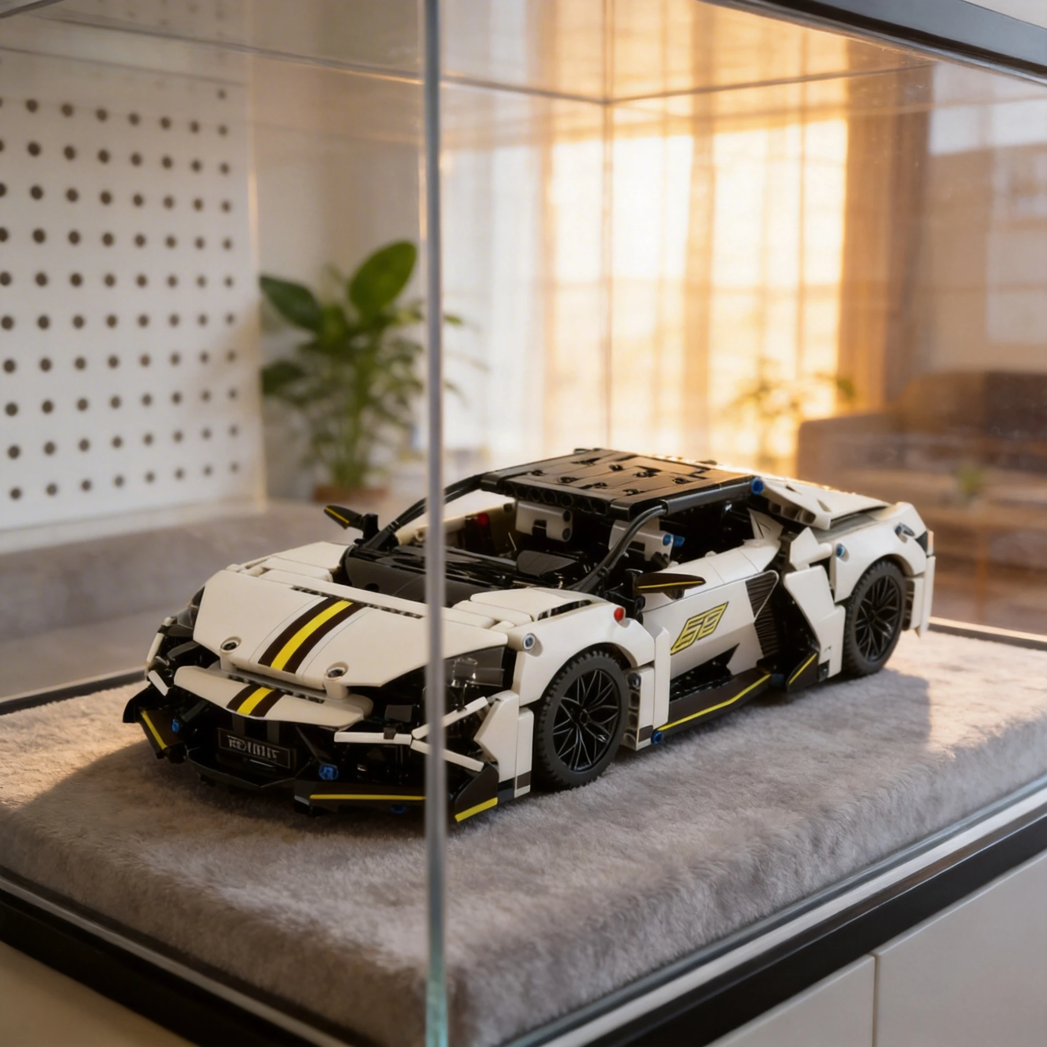 Technical 1:14 Building Blocks Car City Speed Car Luxury Auto  Motor Racing Vehicle Toys Birthday Halloween Christmas gifts - view 5