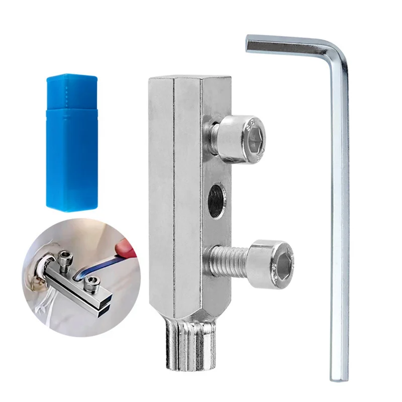 ABLK Stripped Screw Extractor Set สําหรับถอดสกรูที่เสียหายและ Extractor Easy Out Bolt Extractor Kit สกรูหกเหลี่ยมหัก