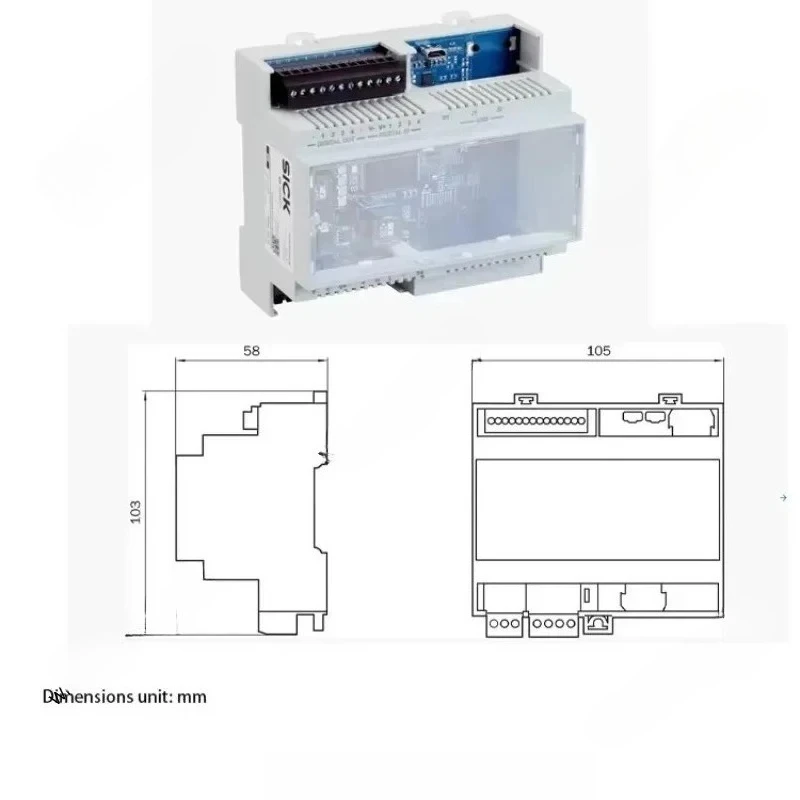 

SICK Safety Ra Dar Sensor 6080600 SRA3-AAC100ZANI
