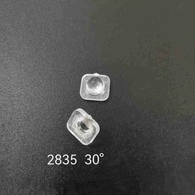 #M-7.5 New High quality 2835 Led optical Lens, Size 7.5X7mm, 30, 60 degree Clean surface, PMMA materials