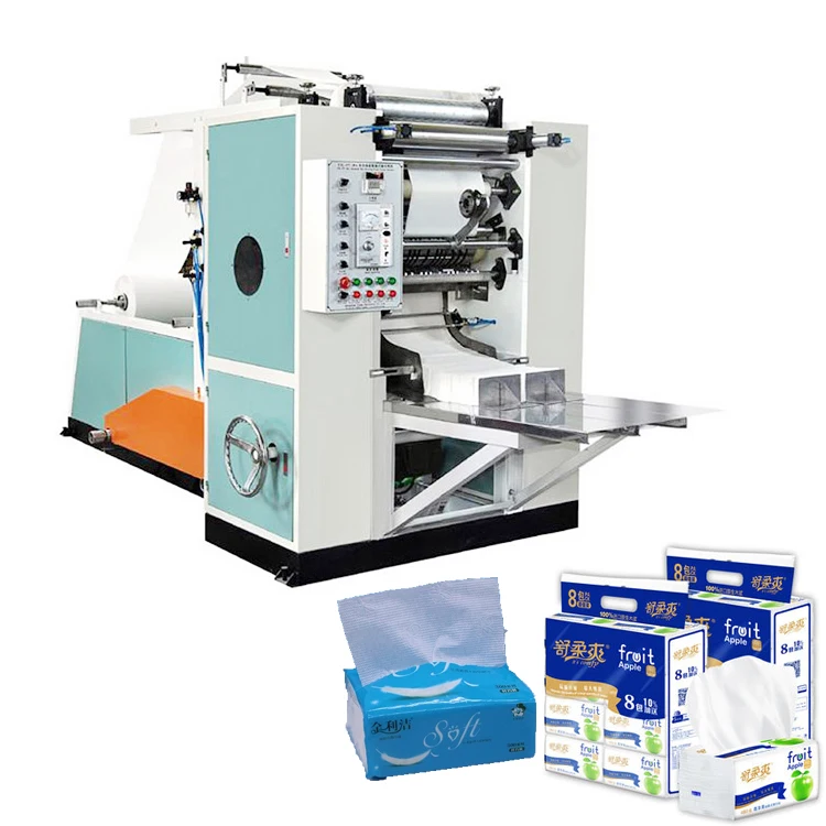 YG Box Drawing Plastic Bags Automatic Facial Tissue Paper Making Machine