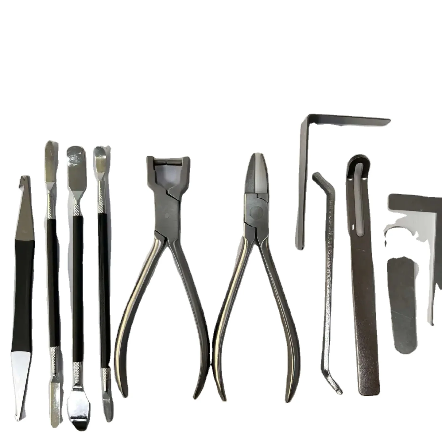 

Hooqu Wholesale Saxophone Key Cover Adjustment Wrench Silver Woodwind Instrument Needle Saxe Pliers Repair Tool Set