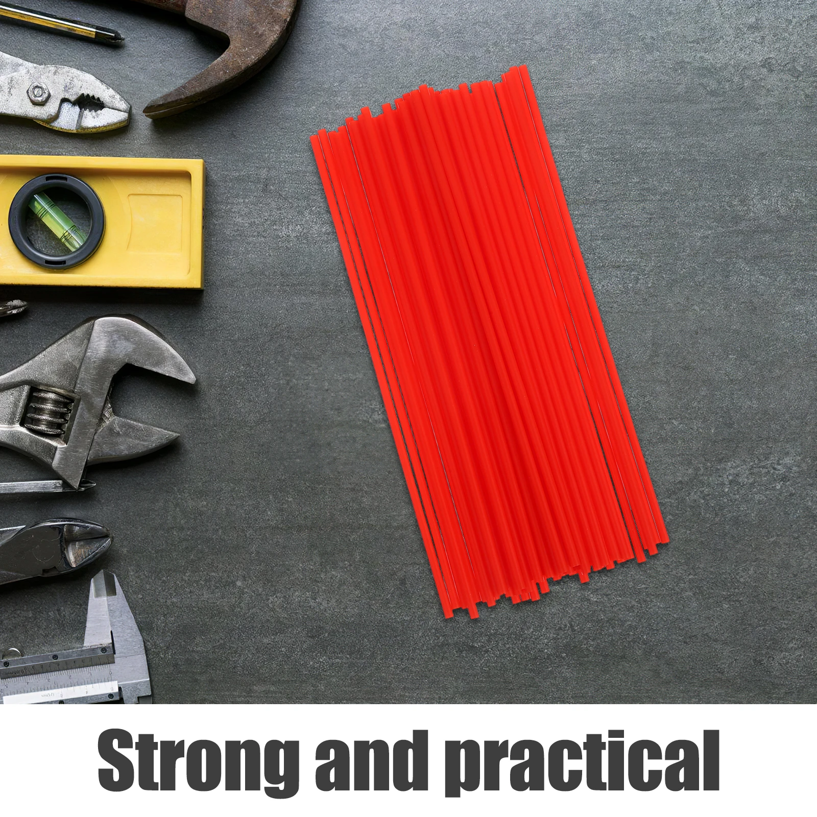 

50Pcs Red Lubricant Applicator Nozzle Tube Extension for Spray Cans Rust Removal Maintenance Sprayer Nozzle Tips Sprayer