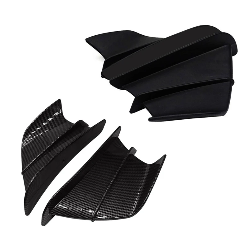 Aerodynamic Motorcycle Side Wind Wing Winglets Stabilizers for Bike Enthusiasts