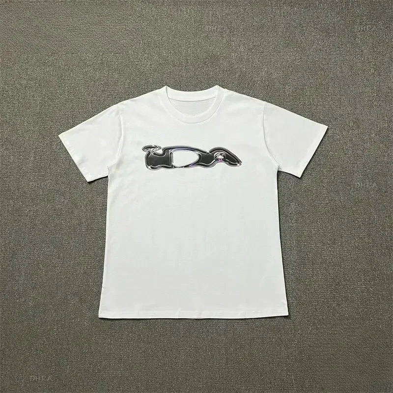Funny Tee Ida Sply Men's Casual short-sleeved T-shirt Fun Printed round-neck T-shirt Summer High-quality T-shirt streetwear