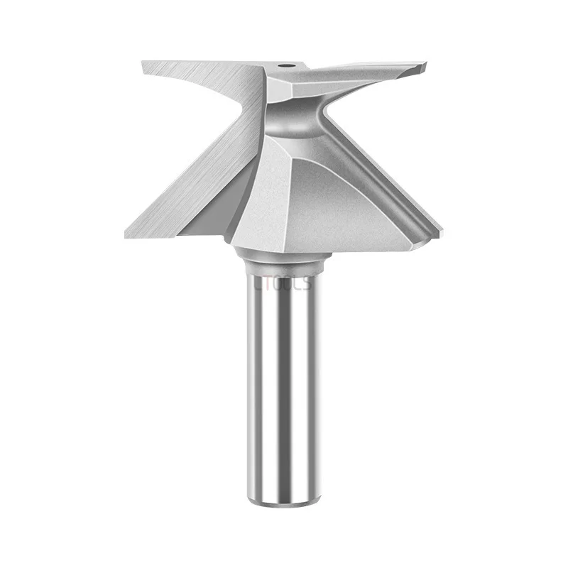 Imagem -06 - Haste Madeira Porta e Parede Armário Arco Dobra Faca Enchimento Livre Processo de Amaciamento Router Bits 12 mm R18 R30 R50 2