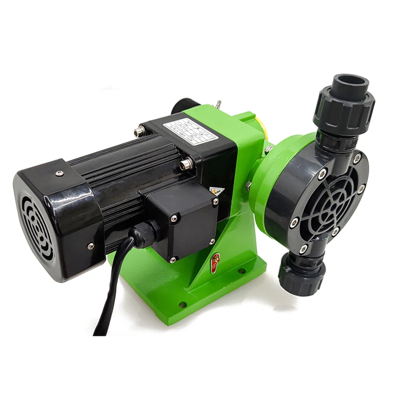 Caustic Soda Metering Plunger Chemical Dosing Pump 5-180lph@5-10bar Electric PVC Ce Diaphragm Pump PTFE Motor Drive /