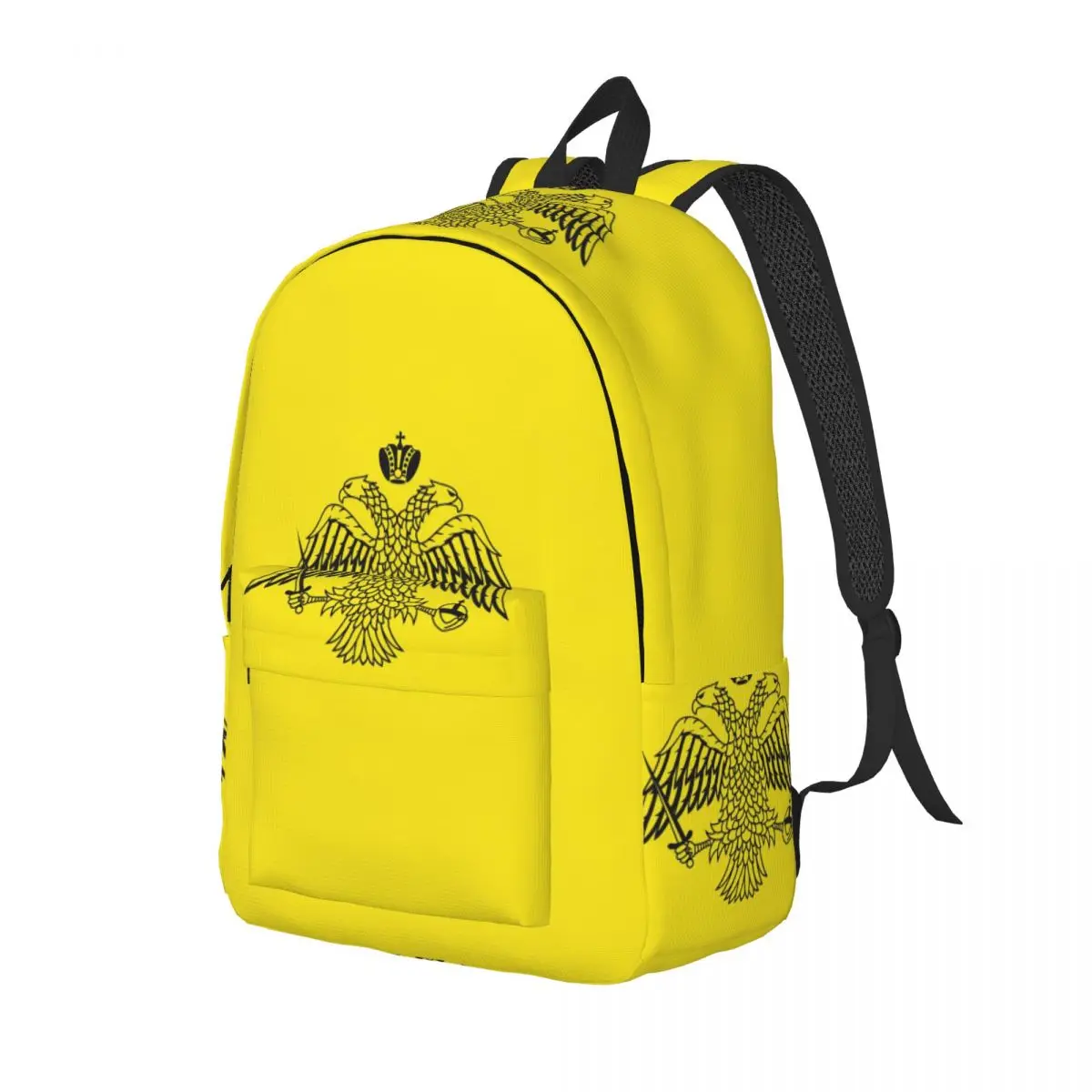 

Greek Orthodox Churches Cushion Cover Backpack Daypack Large Capacity Kids BookBag School Bag Shoulder