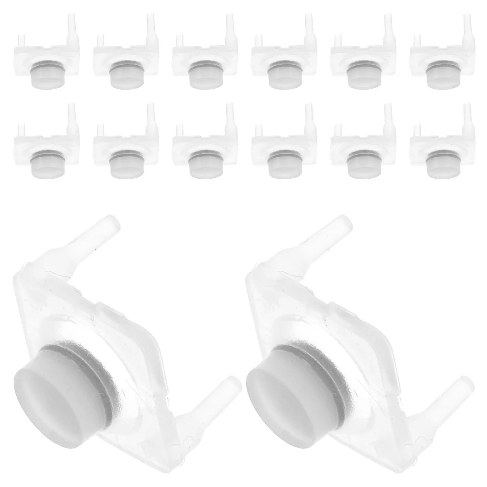 40Pcs Internal Rebound Silicone Button Replacement Flat Push Switch for Digital Door Lock Mahjong Machine Rice Cooker Electric