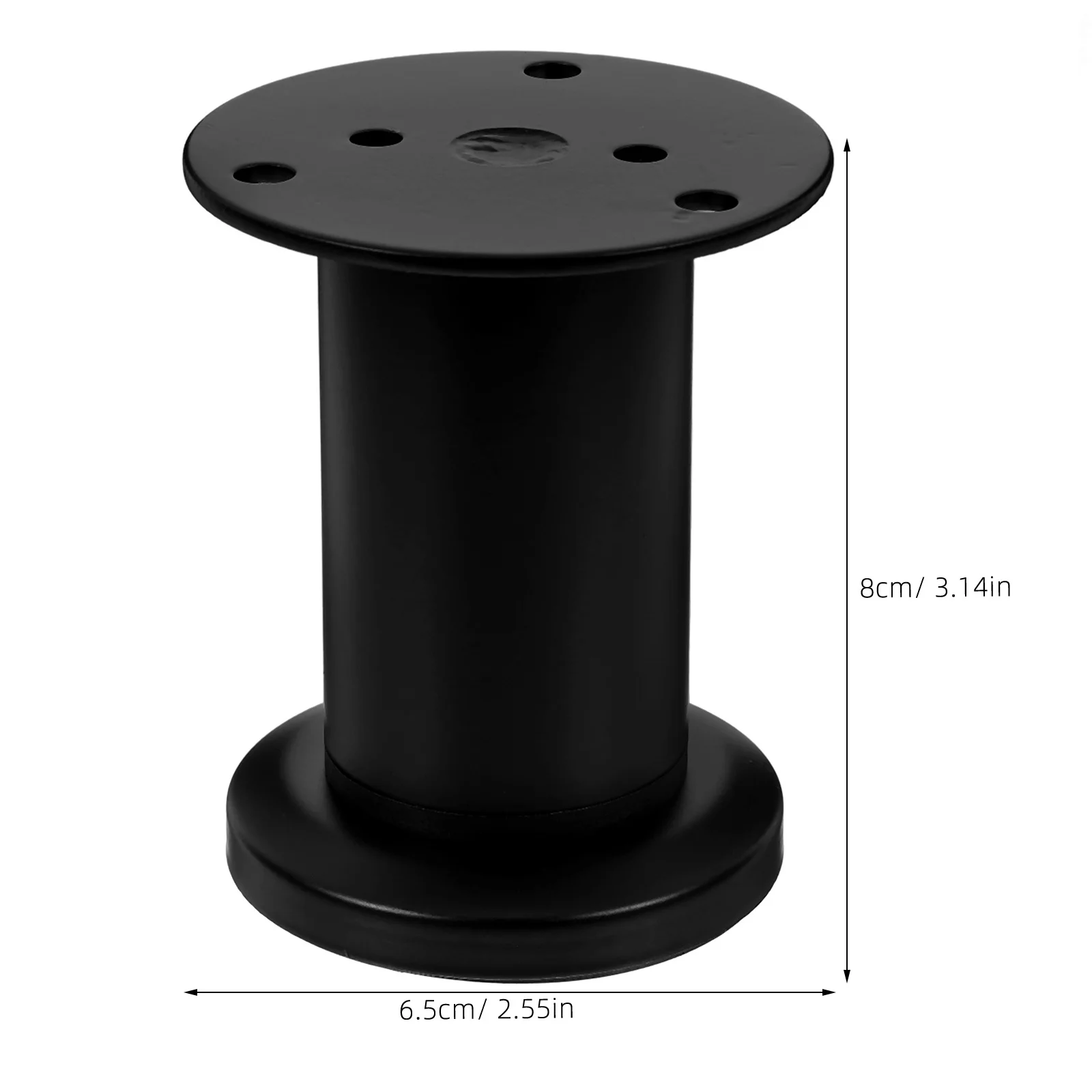 4개입 고강도 조절식 침대 프레임 다리 중앙 지지대 교체용 가구 다리 침대 지지대 부품 침대 옆 고정기