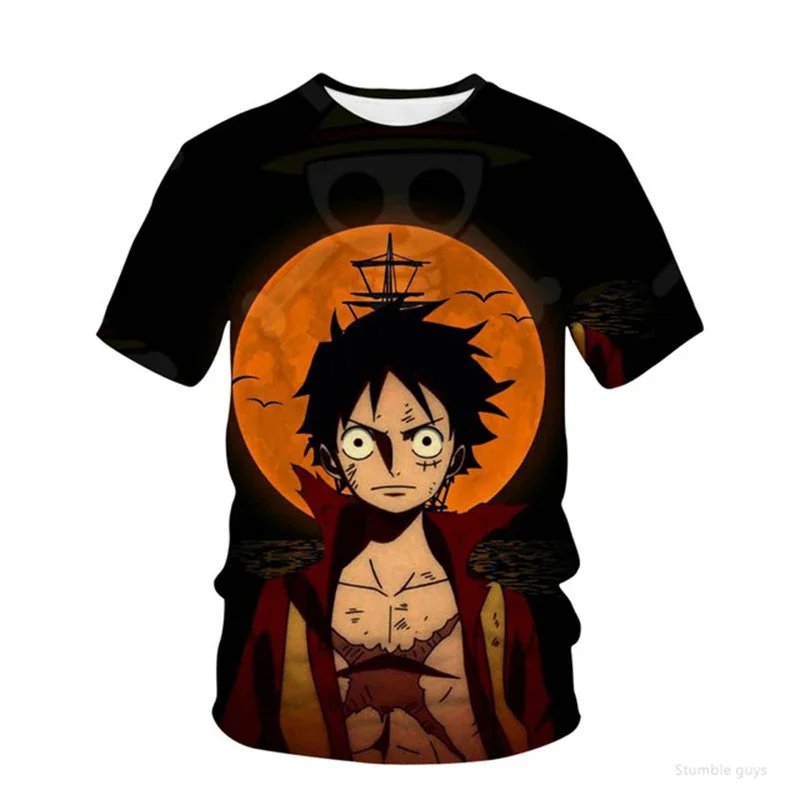 Men's Stylish One Piece T-Shirt Law Doctor Print Boys Clothes Girls Short Sleeve Men Jersey Lightweight Streetwear