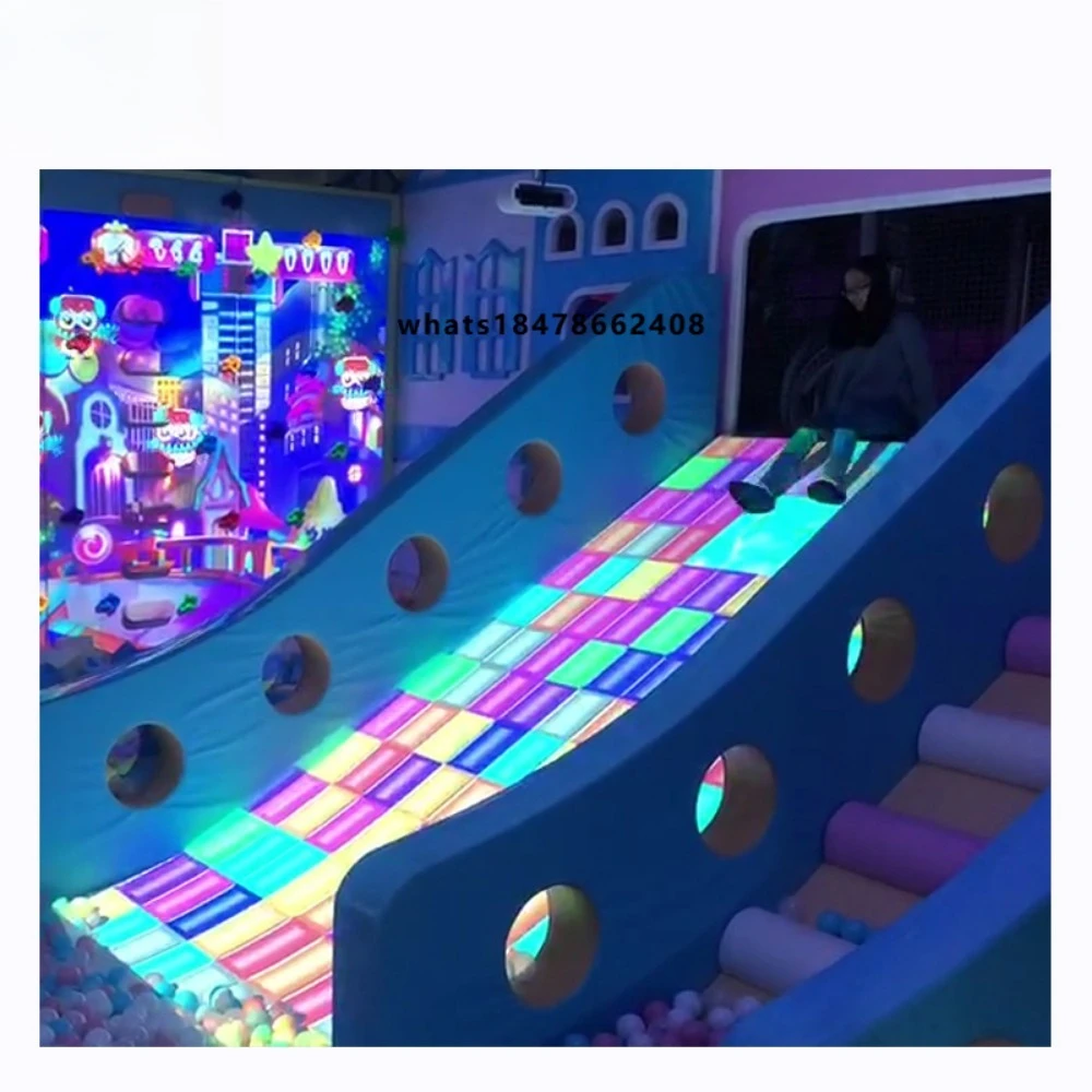 Interactive Floor Game Software Advertising Equipment Projection Augment Reality Immersive System Indoor Kids Adventure Park