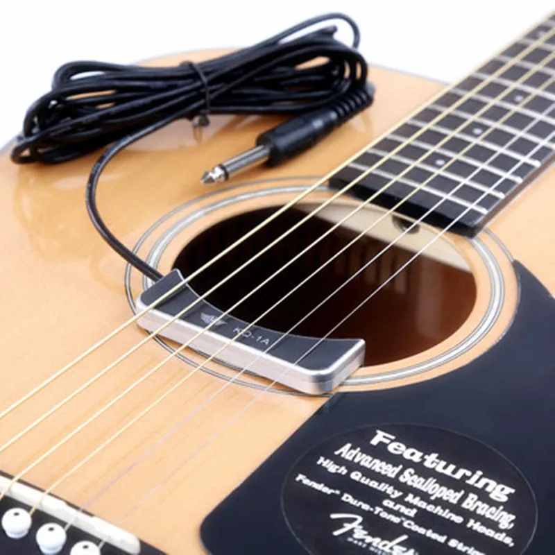 Classical Guitar Pickup Sound Hole Acoustic Pickup For Guitar High Sensitivity Low Noise Guitar Accessories