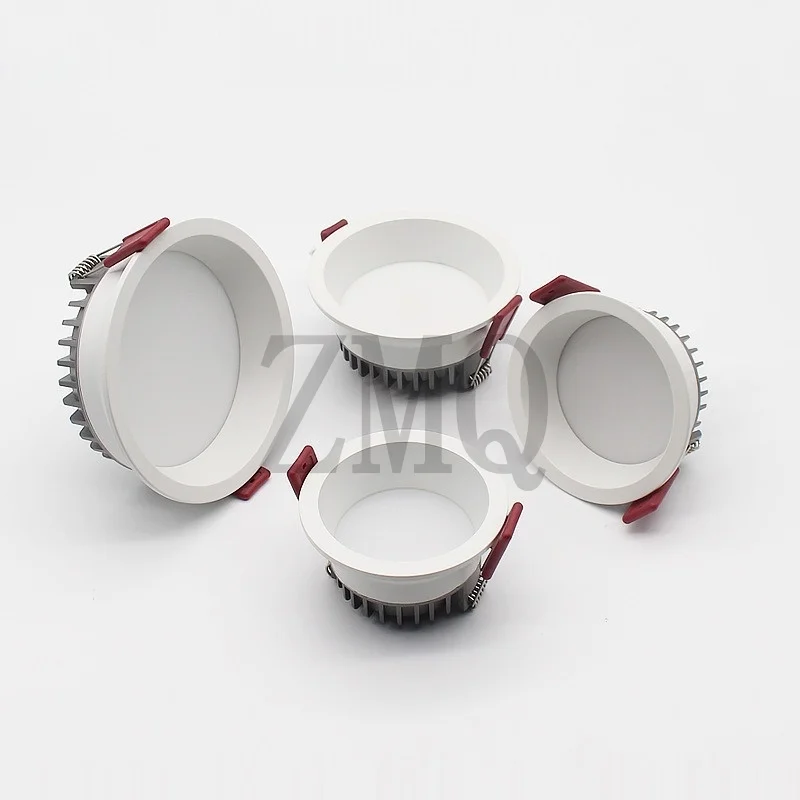 

Recessed LED Downlights Dimmable AC85-265V Anti-Glare 5W-24W COB Ceiling Spot Lights for Indoor Background Lighting