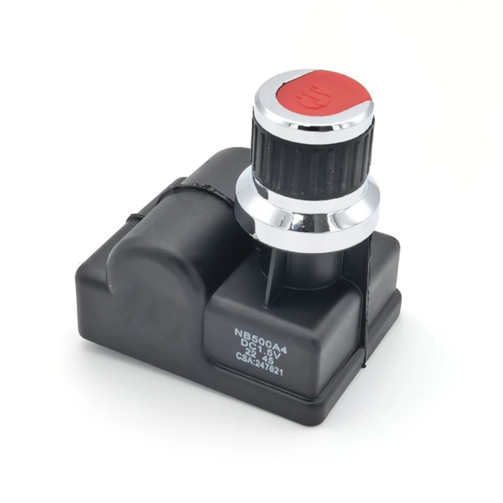 Battery Powered Pulse Ignition Switch Compatible with For Gas Ovens and Grills Featuring Robust Construction and Button Control