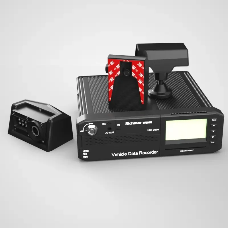 H.265 Hard Compression Mode AI HD Car Video Recorder 4g Gps Mobile Dvr Driver Fatigue System