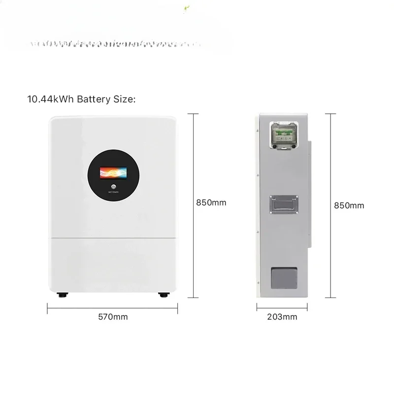 YYHC Energy storage battery 10kwh lithium ion batteries 200 ah removable home storage battery