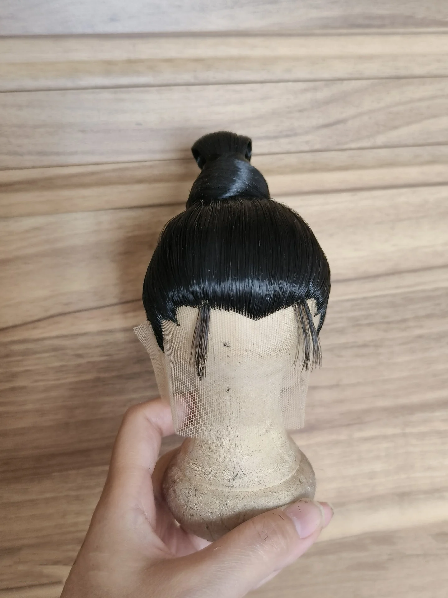 1/4 1/3 BJD perruques ancien Costume Hanfu rétro coiffure cheveux longs samouraï perruque pour MSD SD13 SSDF ID72 oncle poupée accessoires A1489