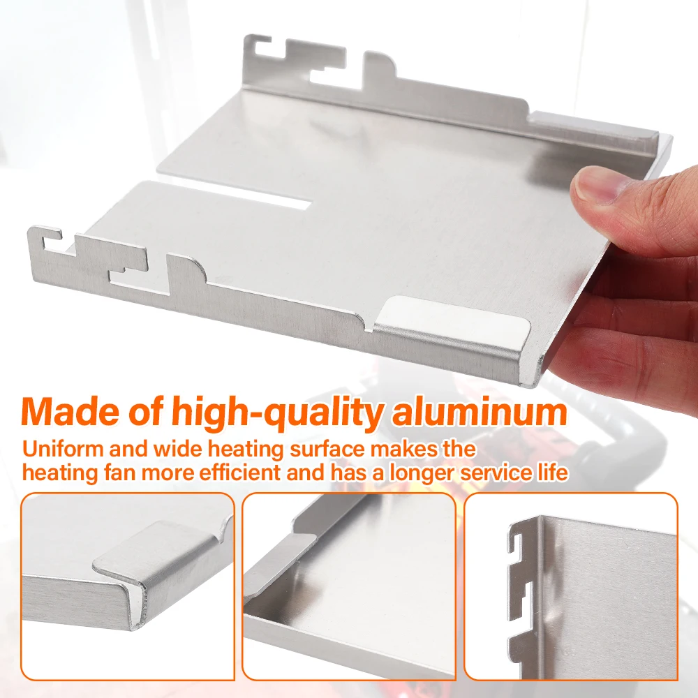 Stove Fan Bracket for Fireplace Fan/Heated Stuff Shelf Stand Wood Stove Fan Iron Mounting Bracket Outdoor Heater Accessories